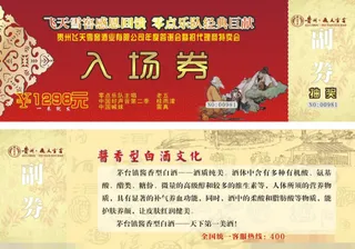 演唱会入场券设计