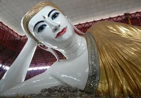 緬甸 仰光臥佛寺 臥佛图片 緬甸 仰光臥佛寺 臥佛图片