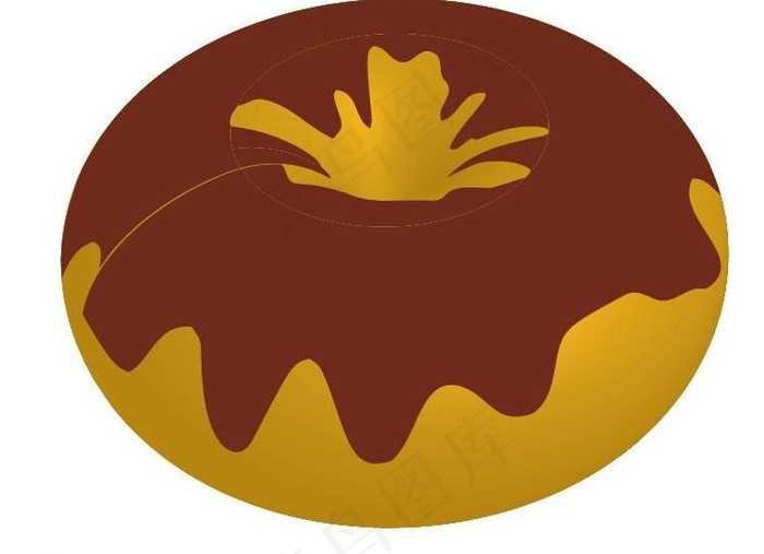 矢量甜甜圈图片