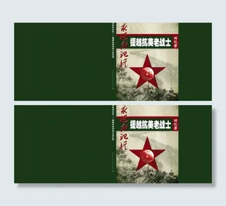 抗美援越画册封面图片