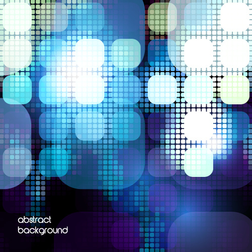 炫目璀璨的星光背景1矢量图