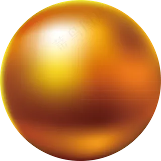 金色球体