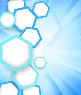 创意多彩图形背景图片