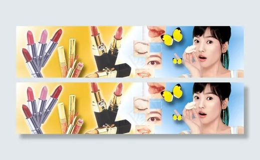 彩妆广告图片