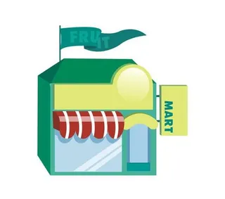 城市风景矢量图图片