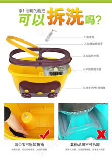 旋转拖把买点详情页模版