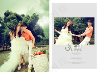 婚纱模版素材下载