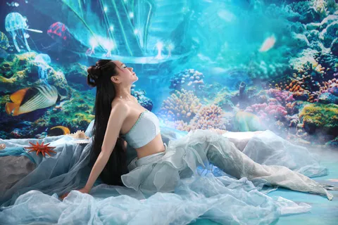 美人鱼 海底世界图片 美人鱼 海底世界图片