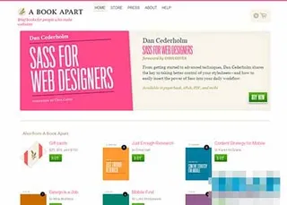 小清新网上书店网页模板