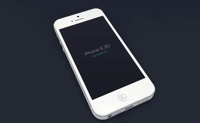 iphone5s手机图片psd模版下载