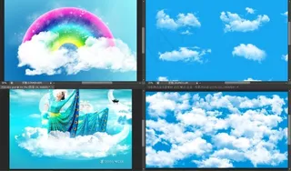 100多款云psd源文件