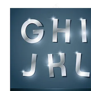 矢量字体设计素材