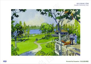 54.南京仙林大学城景观规划设计－...