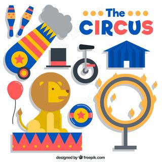 卡通狮子矢量设计