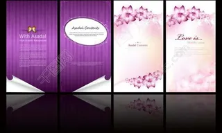 梦幻展板背景图片