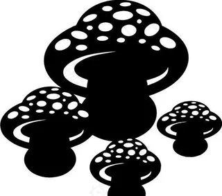 菌菇 菌类植物 矢量素材 eps格...