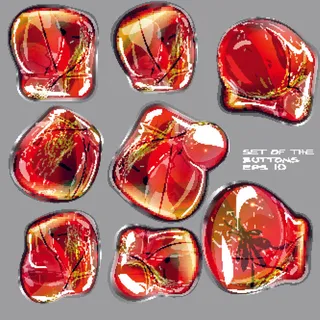 炫彩光泽水晶质感背景矢量素材