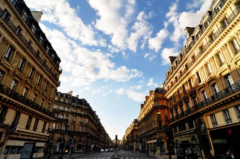 巴黎 街上的建筑和街景图片 巴黎 街上的建筑和街景图片
