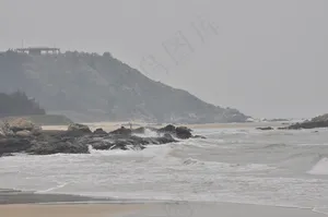 海南文昌原生态海滩图片