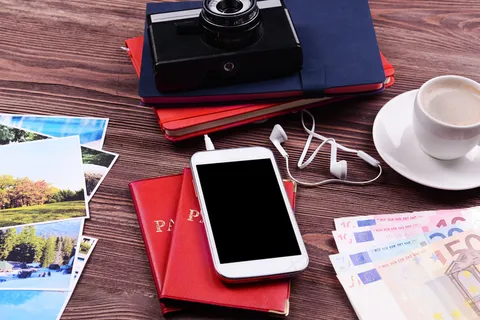 智能手机与护照