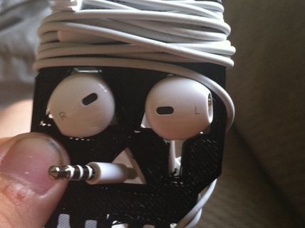 有趣的耳机线器