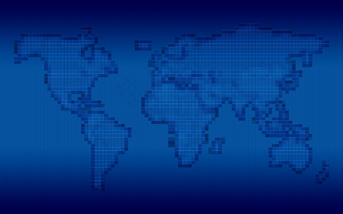 高清2D马赛克地图概况背景图