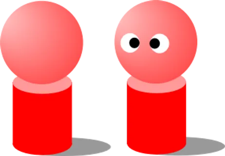 娃娃红色剪辑艺术