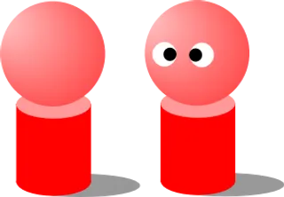 娃娃红色剪辑艺术