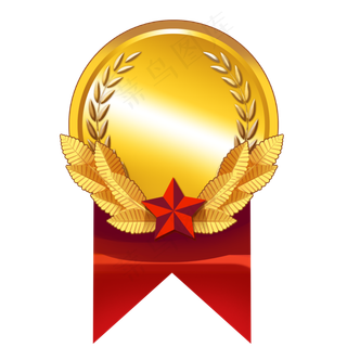 手绘金质奖章手绘金质奖章