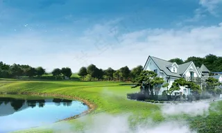 绿色环保 湖泊图片