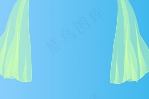 飘舞的窗帘flash动画素材