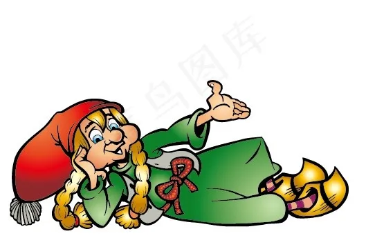 圣诞老人eps,ai矢量模版下载