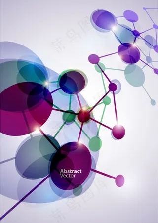 光圈分子科技背景图