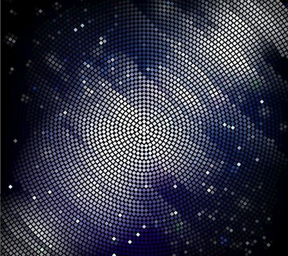 马赛克背景矢量素材图片