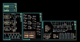 复式公寓CAD设计方案