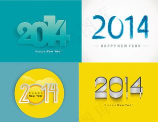2014logo设计模板矢量图素材