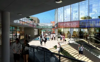 商业街效果图图片