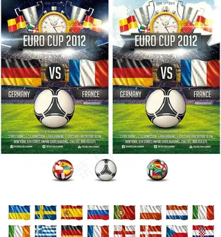 欧洲杯海报图片