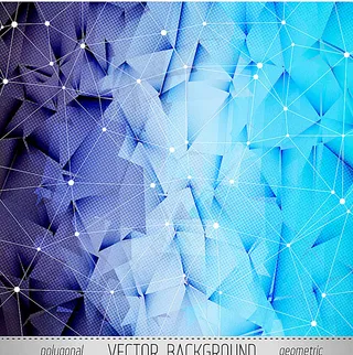 炫彩几何背景图片