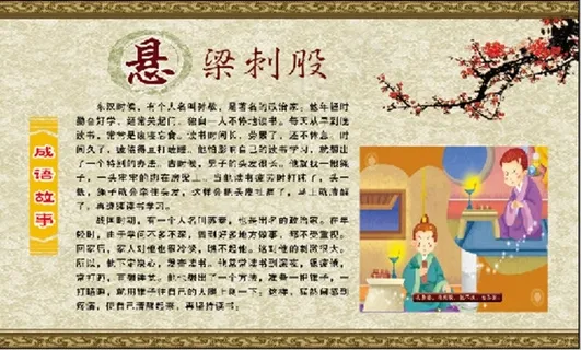 悬梁刺股成语故事