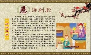 悬梁刺股成语故事