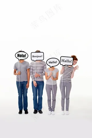 创意广告人物摄影图片