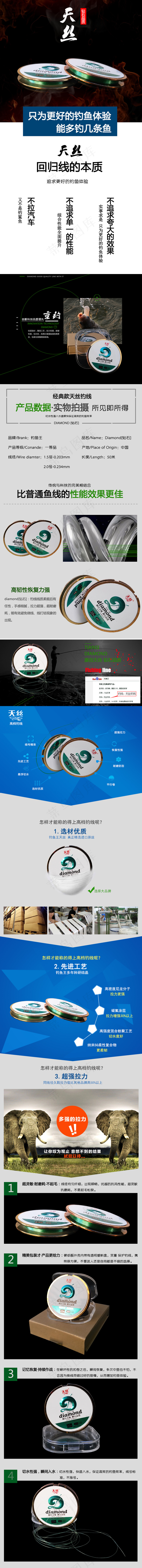 鱼线渔具详情页