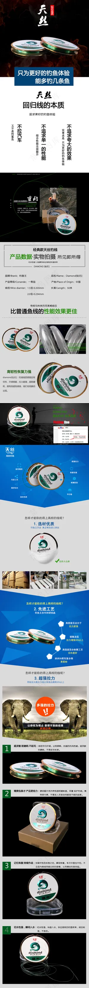 鱼线渔具详情页