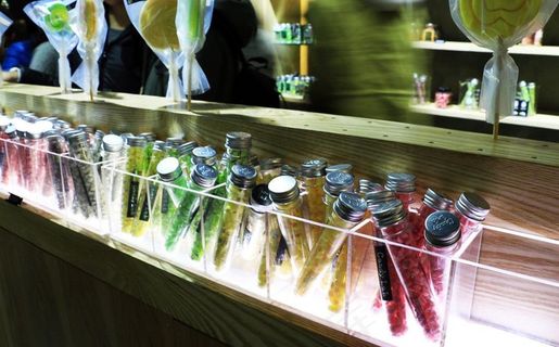 糖果店的擦肩图片