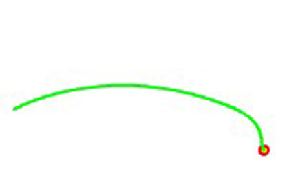带线的鼠标跟随flash特效