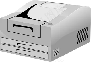 惠普激光打印机的剪辑艺术