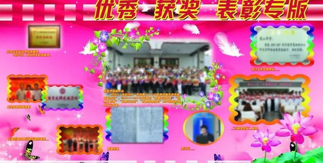 优秀获奖表彰专刊图片 优秀获奖表彰专刊图片
