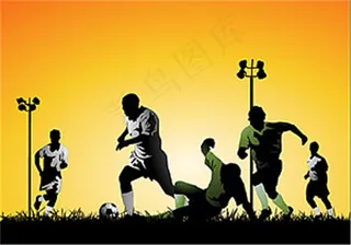 足球运动矢量素材