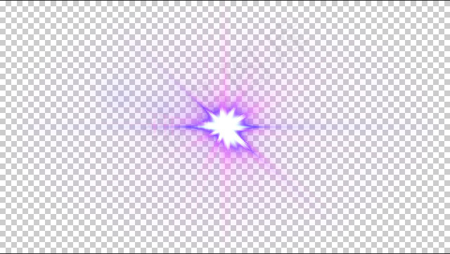 红紫色镜头光晕透明素材